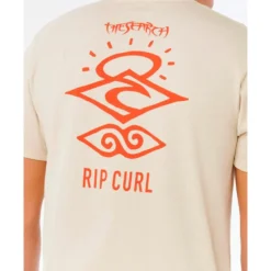 Maglietta Rip Curl Search Icon Vintage White