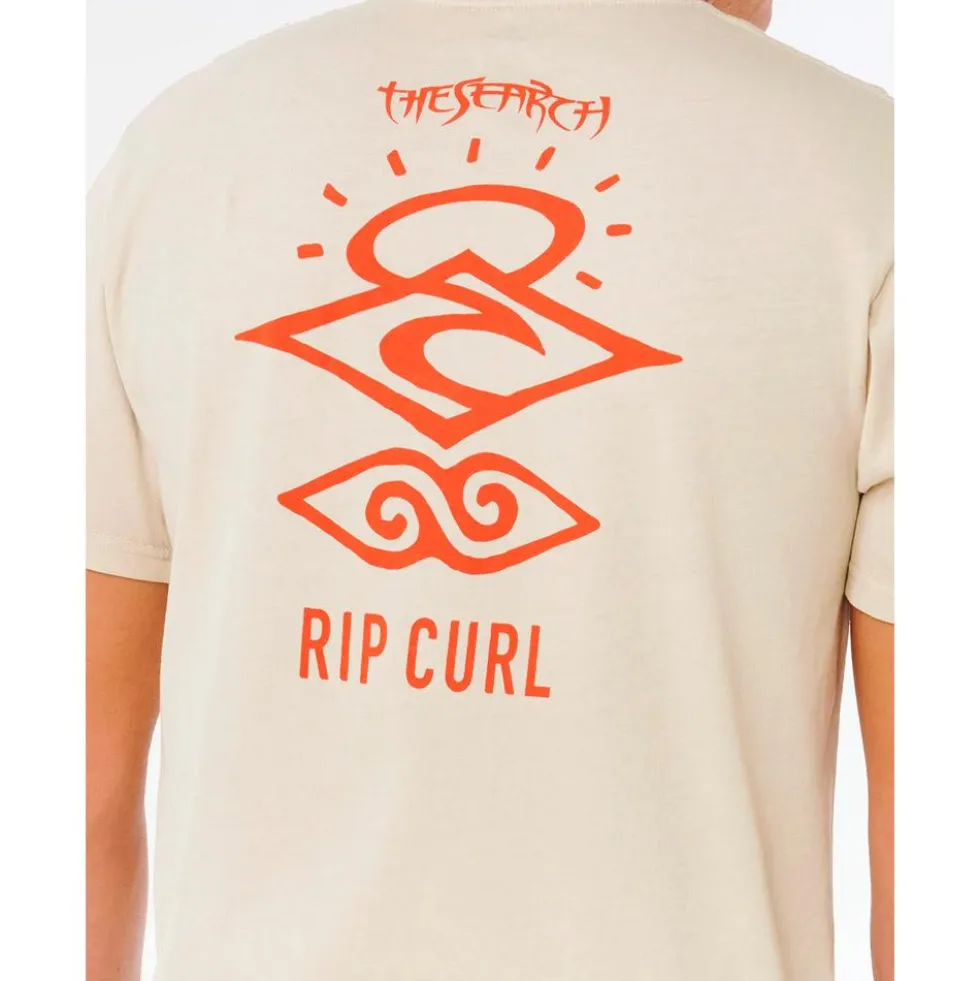 Maglietta Rip Curl Search Icon Vintage White