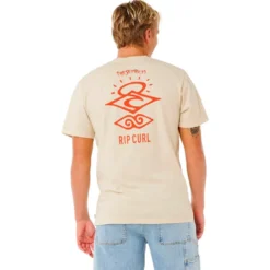 Maglietta Rip Curl Search Icon Vintage White