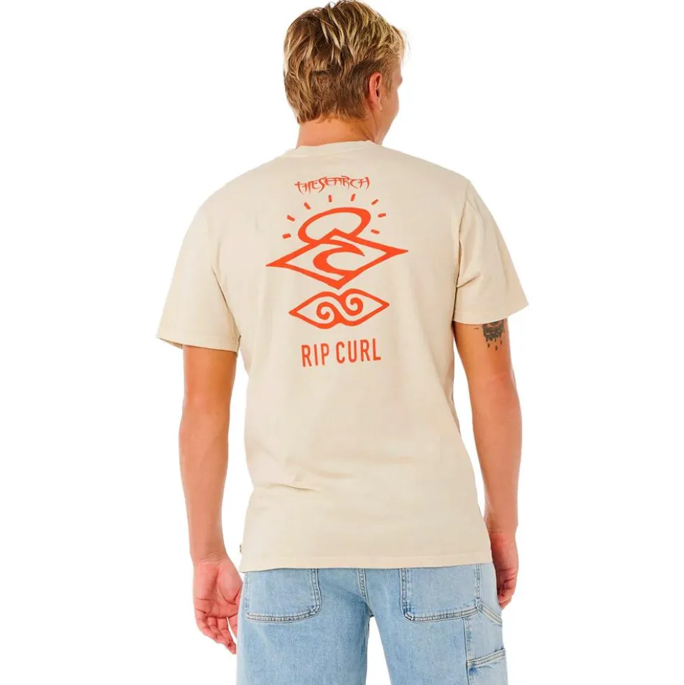 Maglietta Rip Curl Search Icon Vintage White