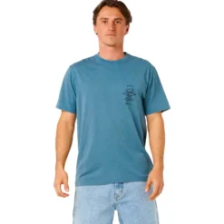Maglietta Rip Curl Search Icon Bluefin