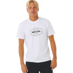 Maglietta Rip Curl Stapler SS White
