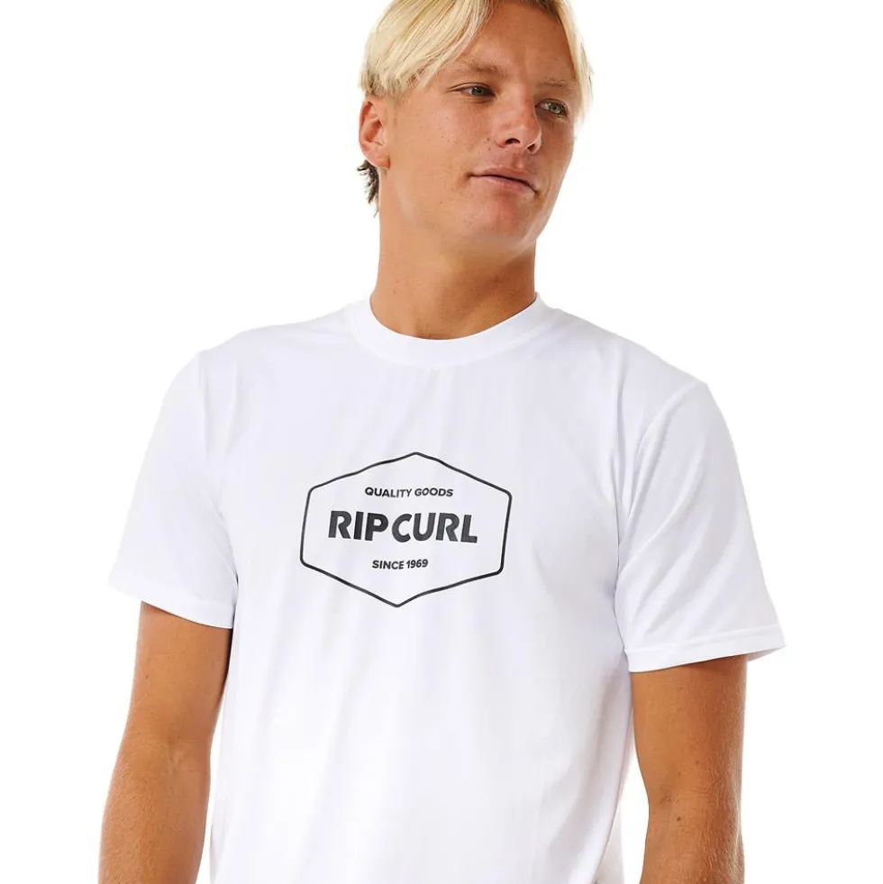 Maglietta Rip Curl Stapler SS White