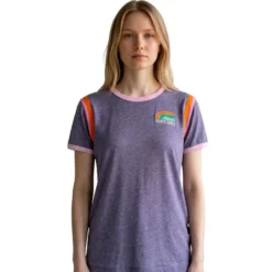 Maglietta Rip Curl Surf Side Ringer Navy