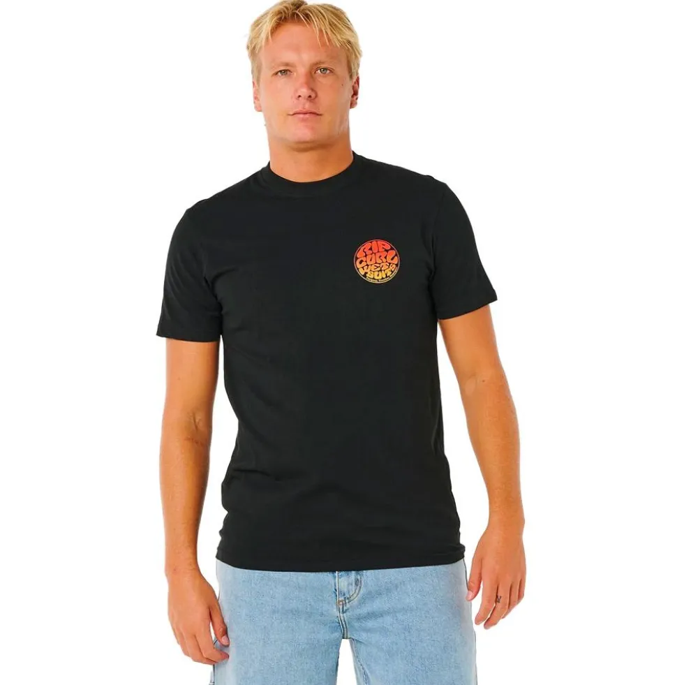 Maglietta Rip Curl Wettie Passage Icon Black