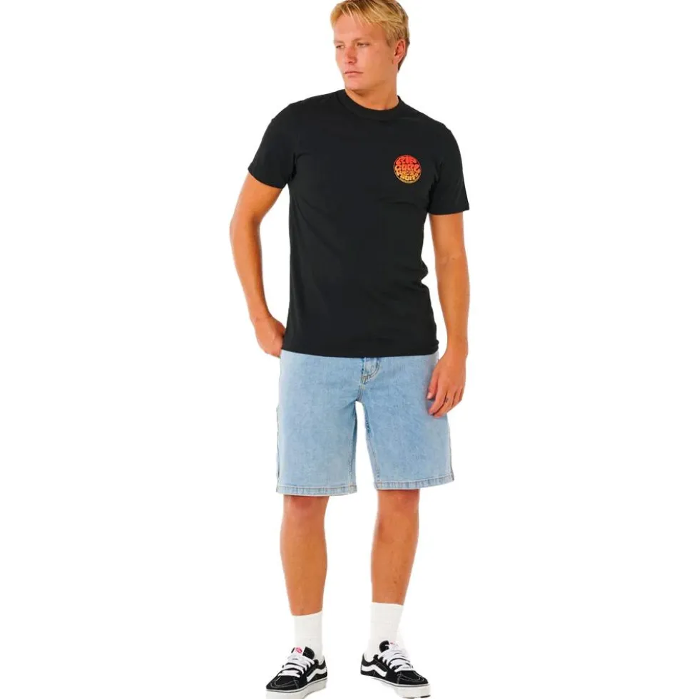Maglietta Rip Curl Wettie Passage Icon Black