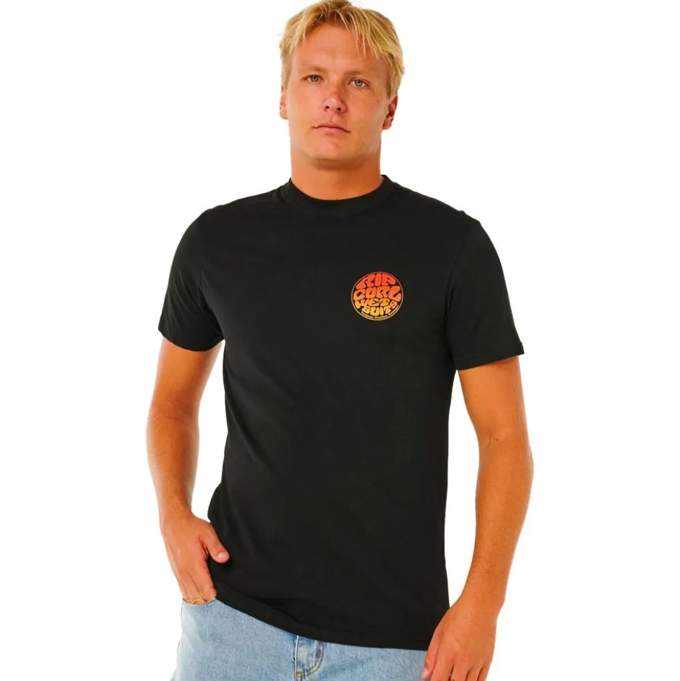 Maglietta Rip Curl Wettie Passage Icon Black