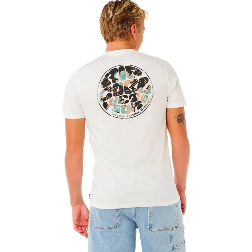 Maglietta Rip Curl Wettie Passage Icon Bone