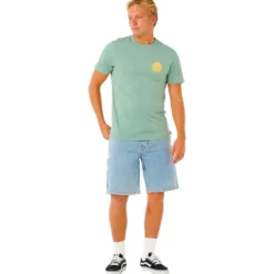 Maglietta Rip Curl Wettie Passage Icon Aloe