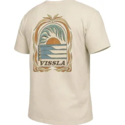 Maglietta Vissla Canopy Cosmic Wash Short Sleeve Dune