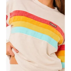 Maglione Rip Curl Surf Revival Relaxed Oatmeal