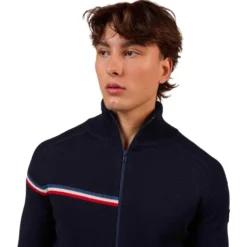 Maglione Rossignol Odysseus Full Zip Merino Dark Navy