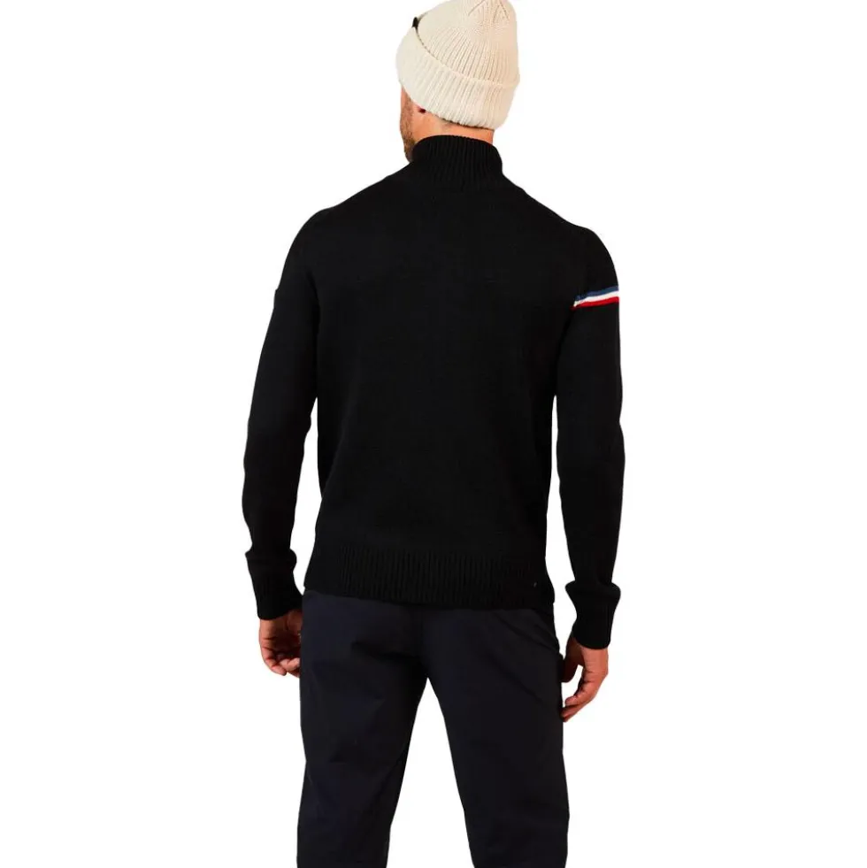 Maglione Rossignol Odysseus Full Zip Merino Black