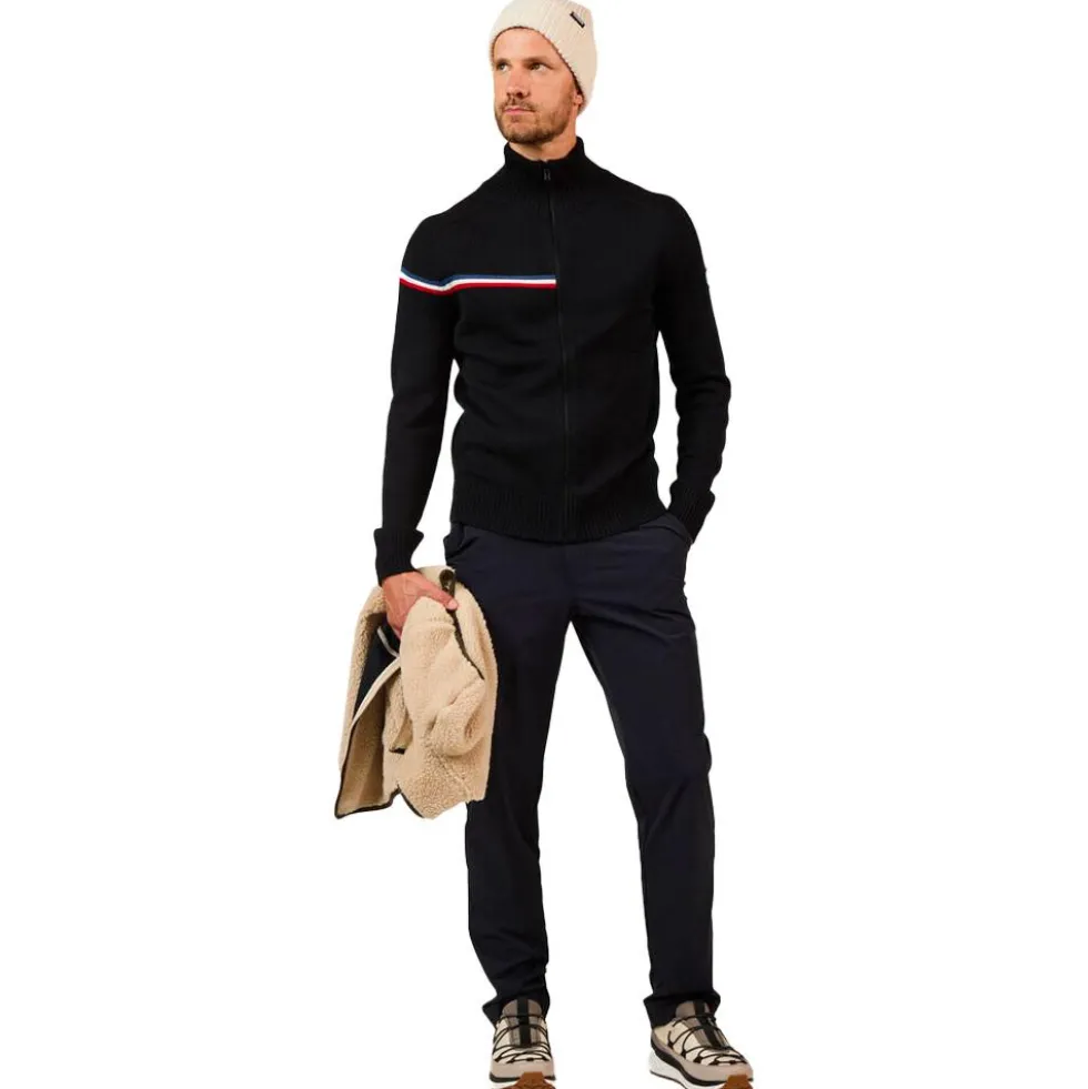 Maglione Rossignol Odysseus Full Zip Merino Black