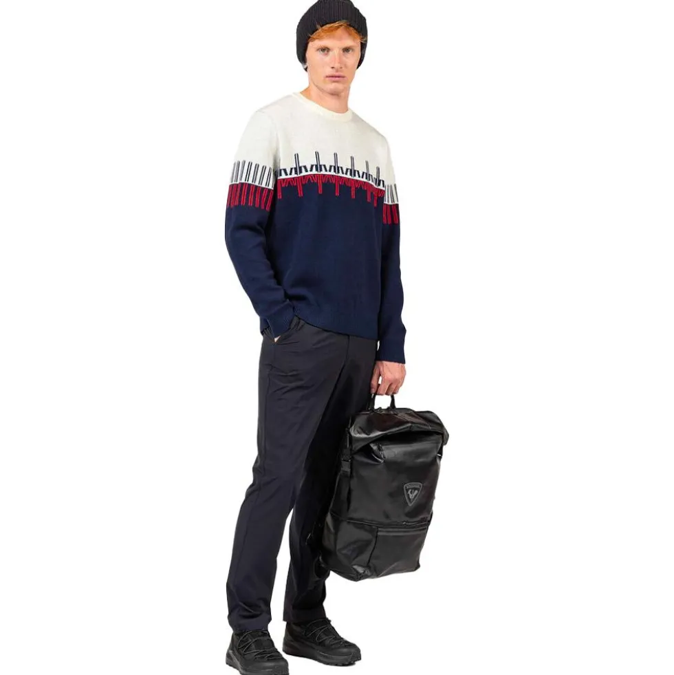 Maglione Rossignol Patterned Crewneck Dark Navy