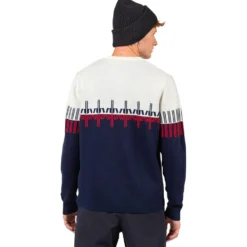 Maglione Rossignol Patterned Crewneck Dark Navy