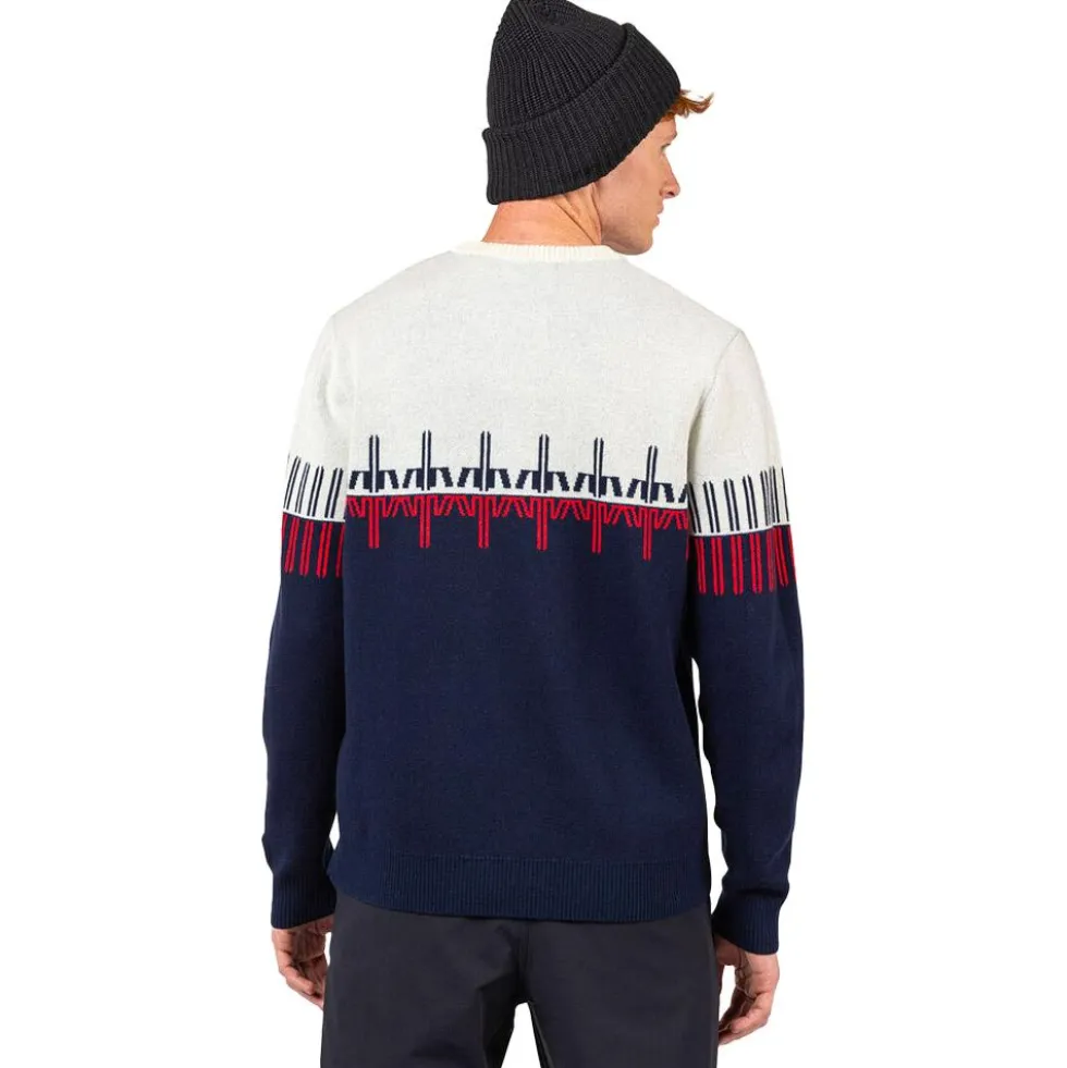Maglione Rossignol Patterned Crewneck Dark Navy