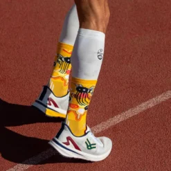 Manicotti di compressione Bv Sport Booster Origine Blanc