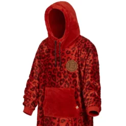 Mantelle After Essentials The Sofa Poncho Leopard
