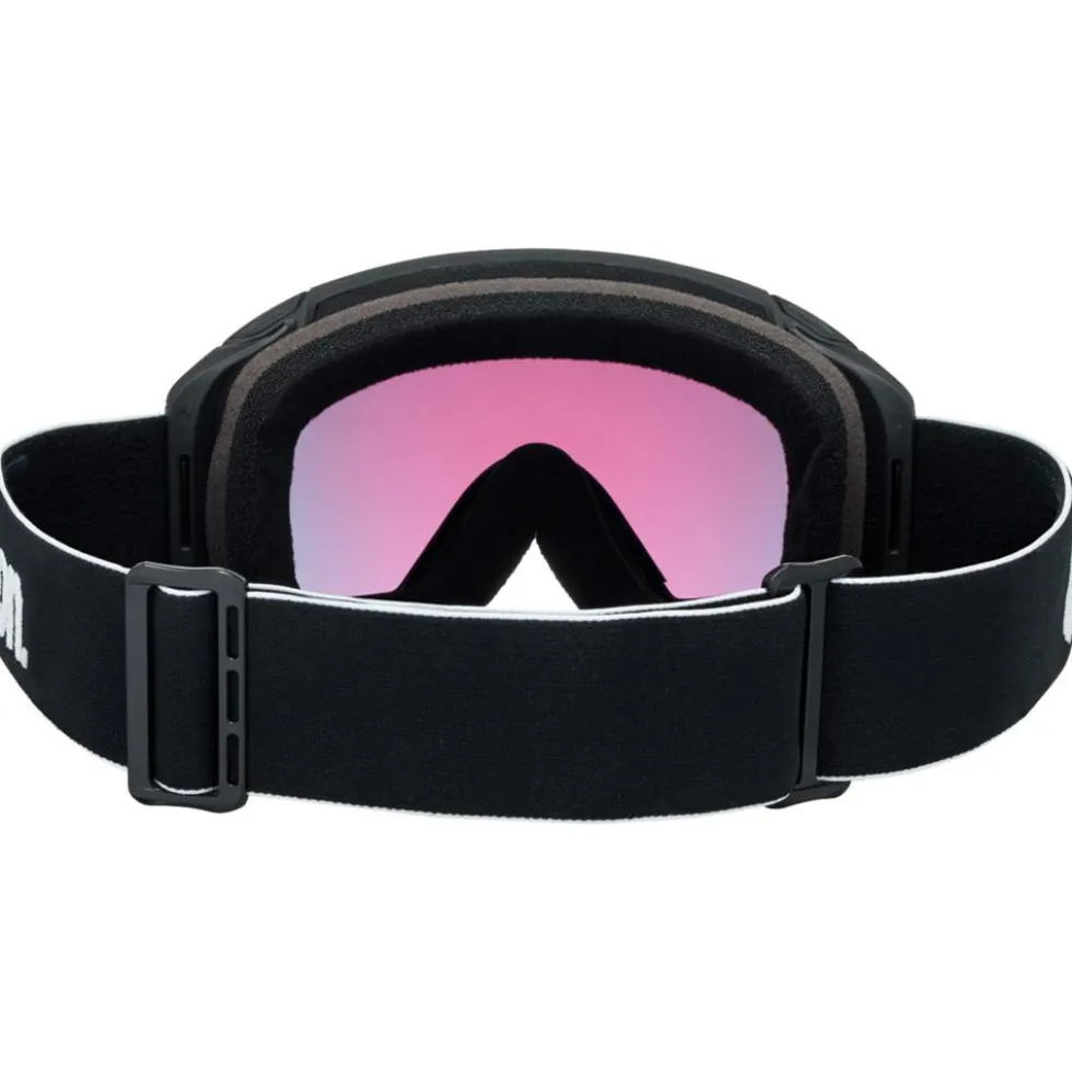 Maschera Anon M4S Cylindrical MFI Black Perceive Sunny Red + Perceive Cloudy Burst