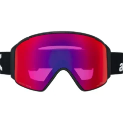 Maschera Anon M4S Cylindrical MFI Black Perceive Sunny Red + Perceive Cloudy Burst