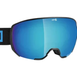 Maschera AZR Action Otg Noire Mate Full Bleu Multicouche