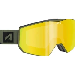 Maschera AZR Evolution Otg Kaki Mate Full Jaune Multicouche