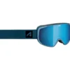 Maschera AZR Snow Otg Bleu Mat Ice Blue Multicouche