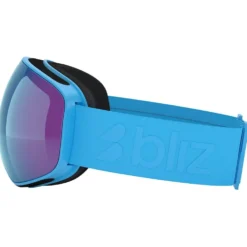 Maschera Bliz Floz Matte Blue Brown Blue Multi