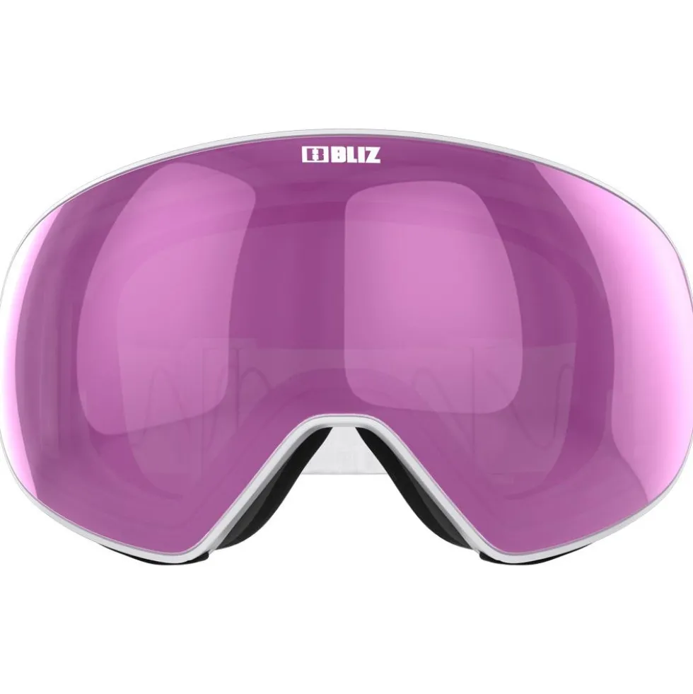 Maschera Bliz Floz Matte White Brown Pink Multi
