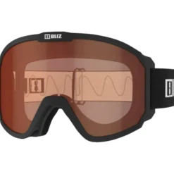 Maschera Bliz Rave Jr Matt Black Orange