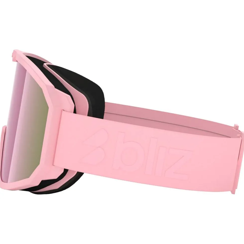 Maschera Bliz Rave Matte Pink Brown Pink Multi