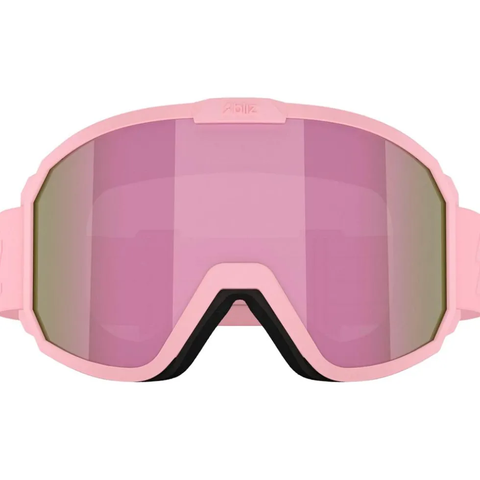 Maschera Bliz Rave Matte Pink Brown Pink Multi