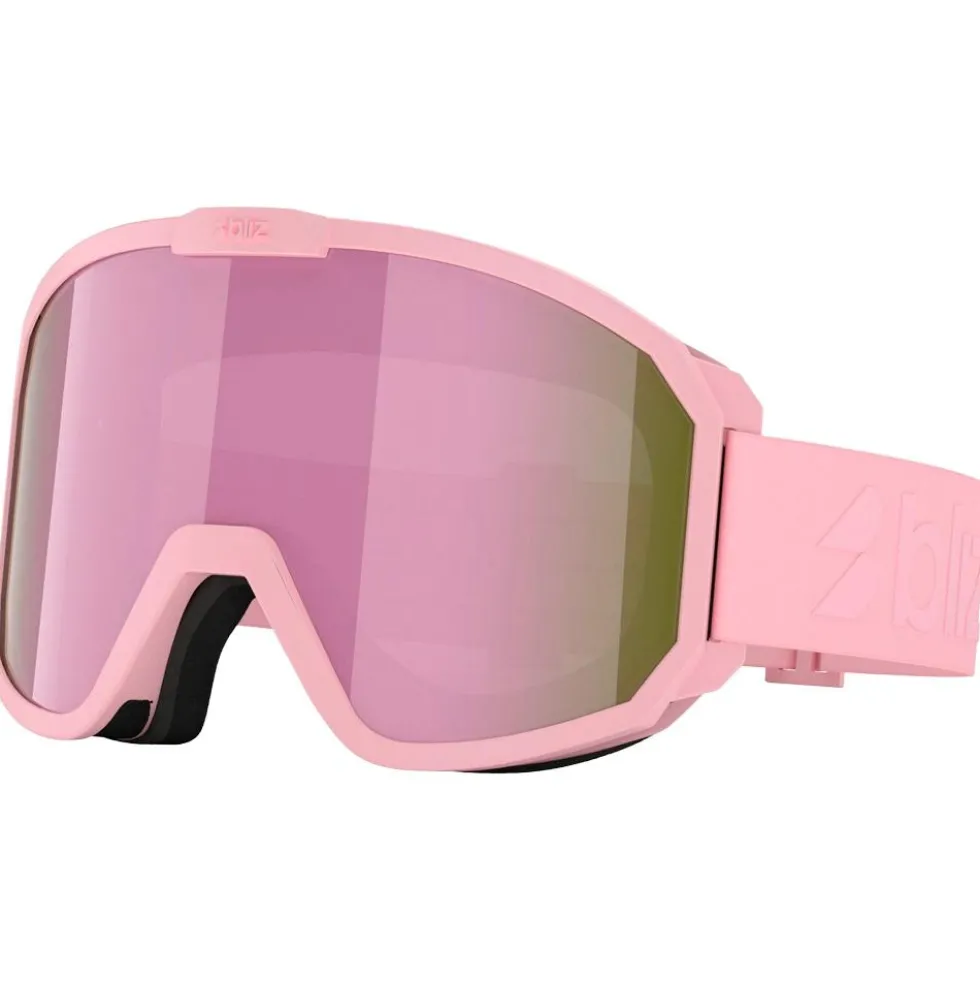 Maschera Bliz Rave Matte Pink Brown Pink Multi