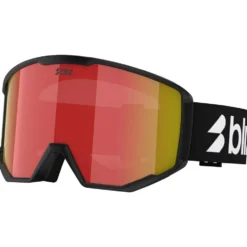 Maschera Bliz Spark Matte Black Brown Red Multi