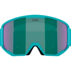 Maschera Bliz Spark Matte Turquoise Brown Green Multi