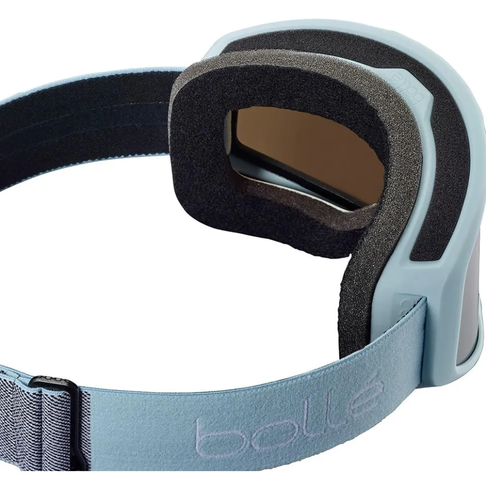 Maschera Bollé Bedrock Plus Powder Blue Matte Black Chrome