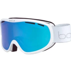 Maschera Bollé Sierra White Silver Shiny Azure