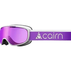 Maschera Cairn Genius Otg Mat White Purple / Evolight Nxt Purple Mirror