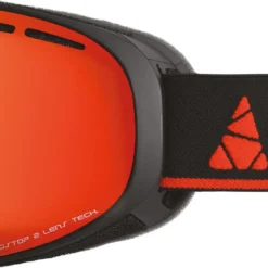 Maschera Cairn Spot Mat Black Orange Mirror Otg Spx 3000 Ium
