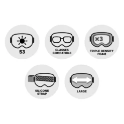 Maschera Cebe Solar Otg Black Platinum Flash Revo