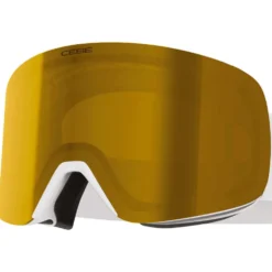 Maschera Cebe Striker 2 L White Brown Gold Mirror