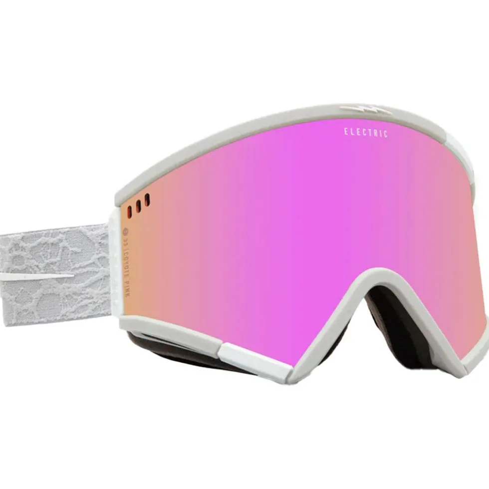Maschera Electric Roteck Matte Grey Nuron Coyote Pink