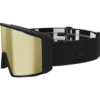 Maschera Flaxta Evoke Black Gold Mirror Lens