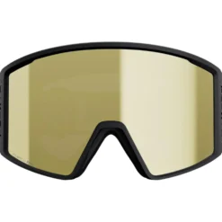 Maschera Flaxta Evoke Black Gold Mirror Lens