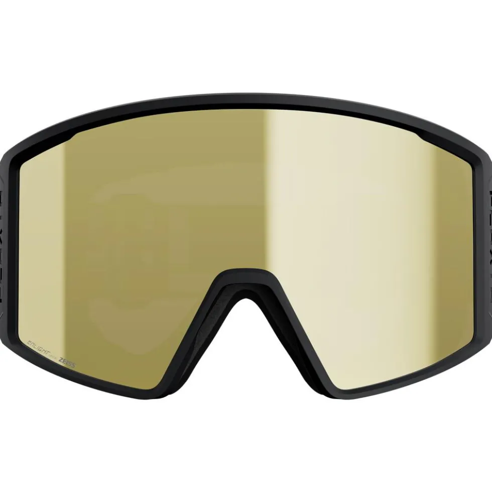 Maschera Flaxta Evoke Black Gold Mirror Lens