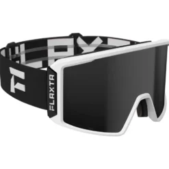 Maschera Flaxta Evoke Black White Black Mirror Lens