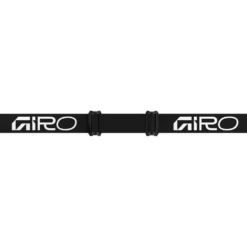Maschera Giro Contour Black White Wordmark Vivid Ember + Vivid Infrared