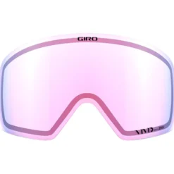 Maschera Giro Contour White Wordmark Vivid Onyx + Vivid Infrared