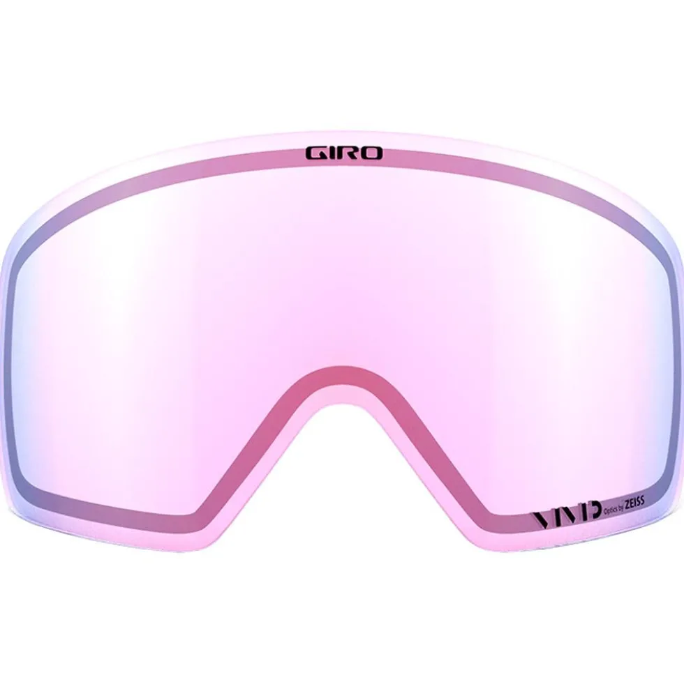 Maschera Giro Contour White Wordmark Vivid Onyx + Vivid Infrared